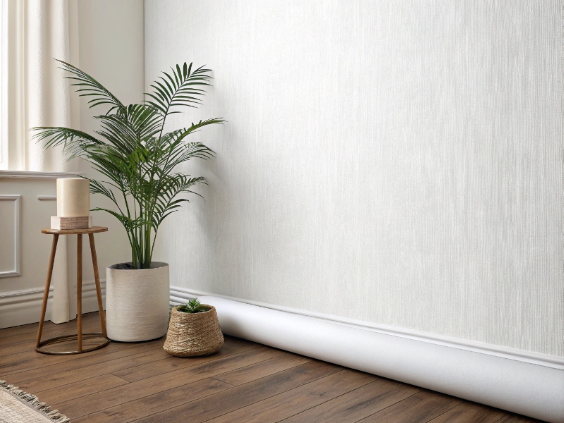 کاغذ دیواری سفید رای بزرگ نشان دادن خانه