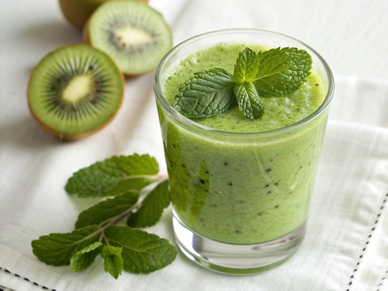اسموتی سبز مناسب برای کم خونی