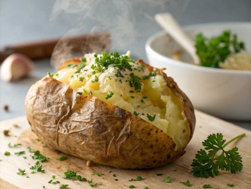 سیب زمینی و کبد چرب