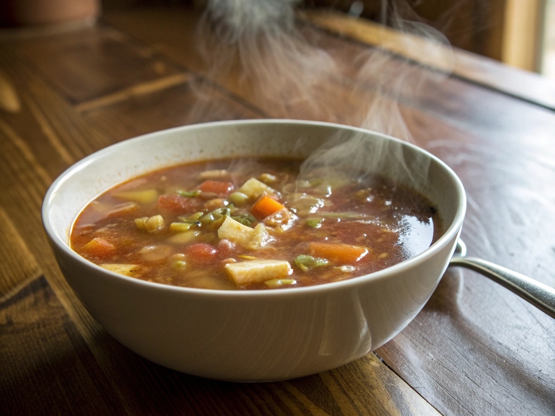 سوپ سبزیجات مناسب برای کم خونی