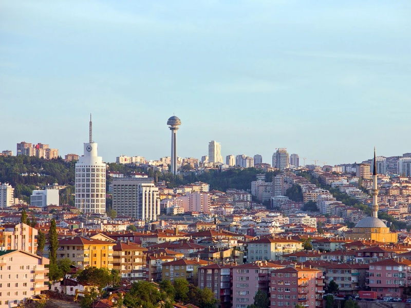 شهر مدرن و زیبا آنکارا