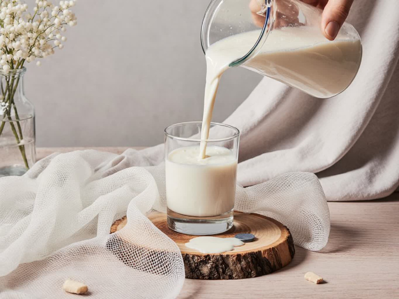 زمان مناسب مصرف شیر