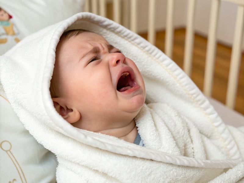 دلایل گریه نوزاد