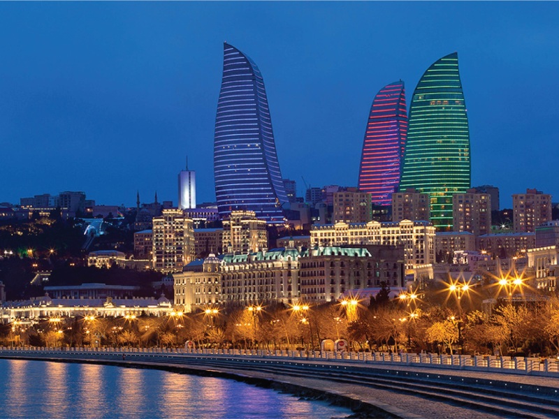 برج های زیبای باکو