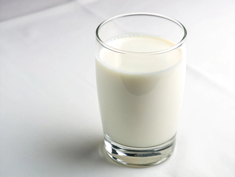 زمان مصرف شیر