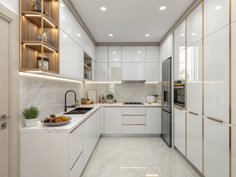 بهترین رنگ کابینت برای آشپزخانه کوچک