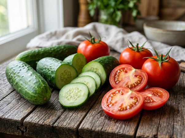 آیا خیار با گوجه ناسازگاری دارد؟