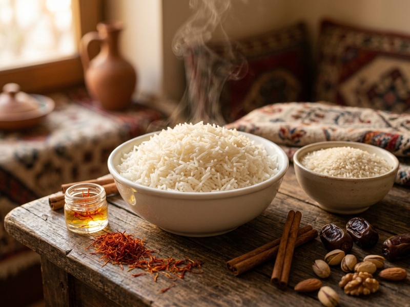 طبع کدام برنج گرم است؟