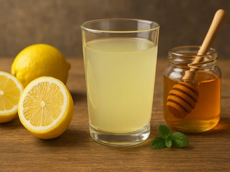 فواید آب لیمو با عسل برای سرماخوردگی